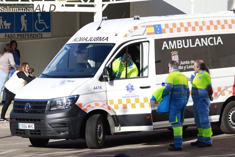Una herida tras una colisión múltiple en la A-11 a la altura de Toro por una granizada