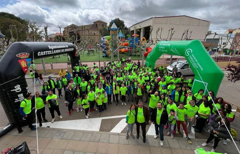 Éxito de la I Marcha Contra el Cáncer de Castellanos de Moriscos