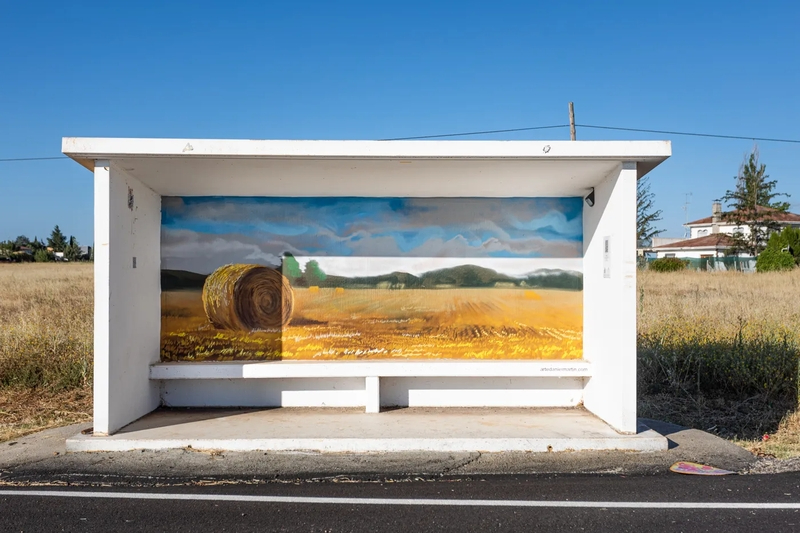 Los trabajos del campo inmortalizados en pintura mural en la provincia de Salamanca