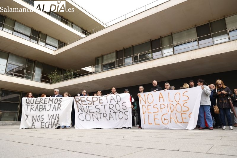 Respetad nuestros contratos, reclaman los 13 despedidos del Albergue de Llano Alto