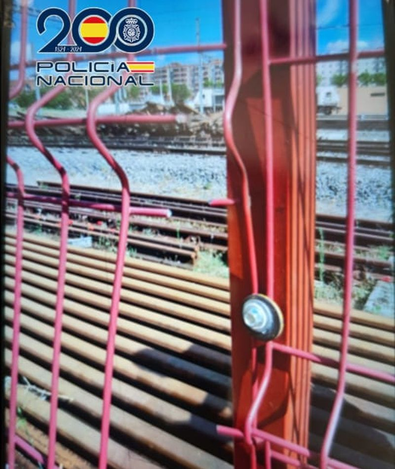 Roba 1.600 piezas de las instalaciones de Renfe en Salamanca