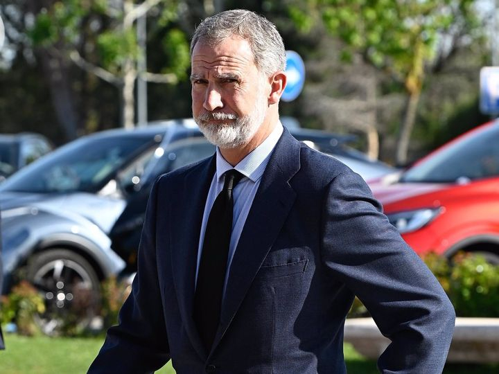 El Rey Felipe VI acude al tanatorio de Manuel Barrós Vales