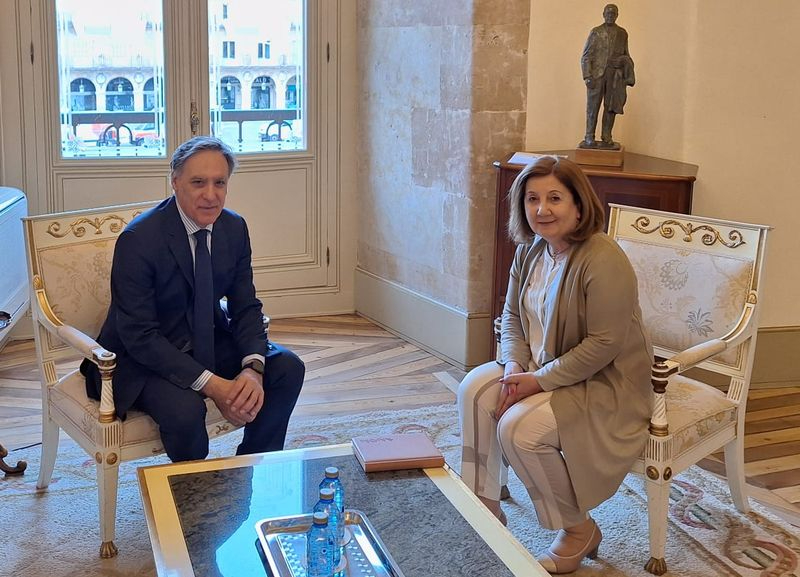 La nueva subdelegada del Gobierno en Salamanca empieza sus encuentros institucionales
