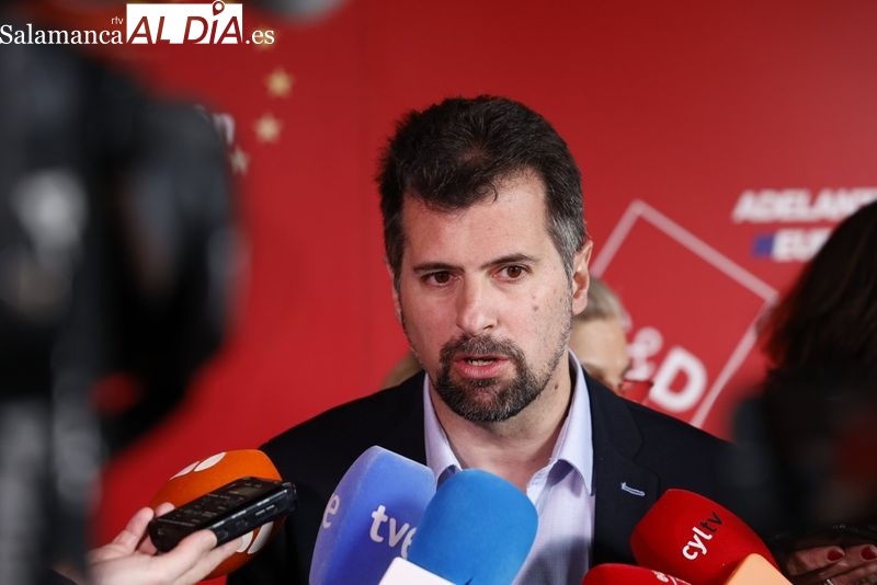 Tudanca afirma que Mañueco tiene dos opciones, o echar a Vox del Gobierno o irse él