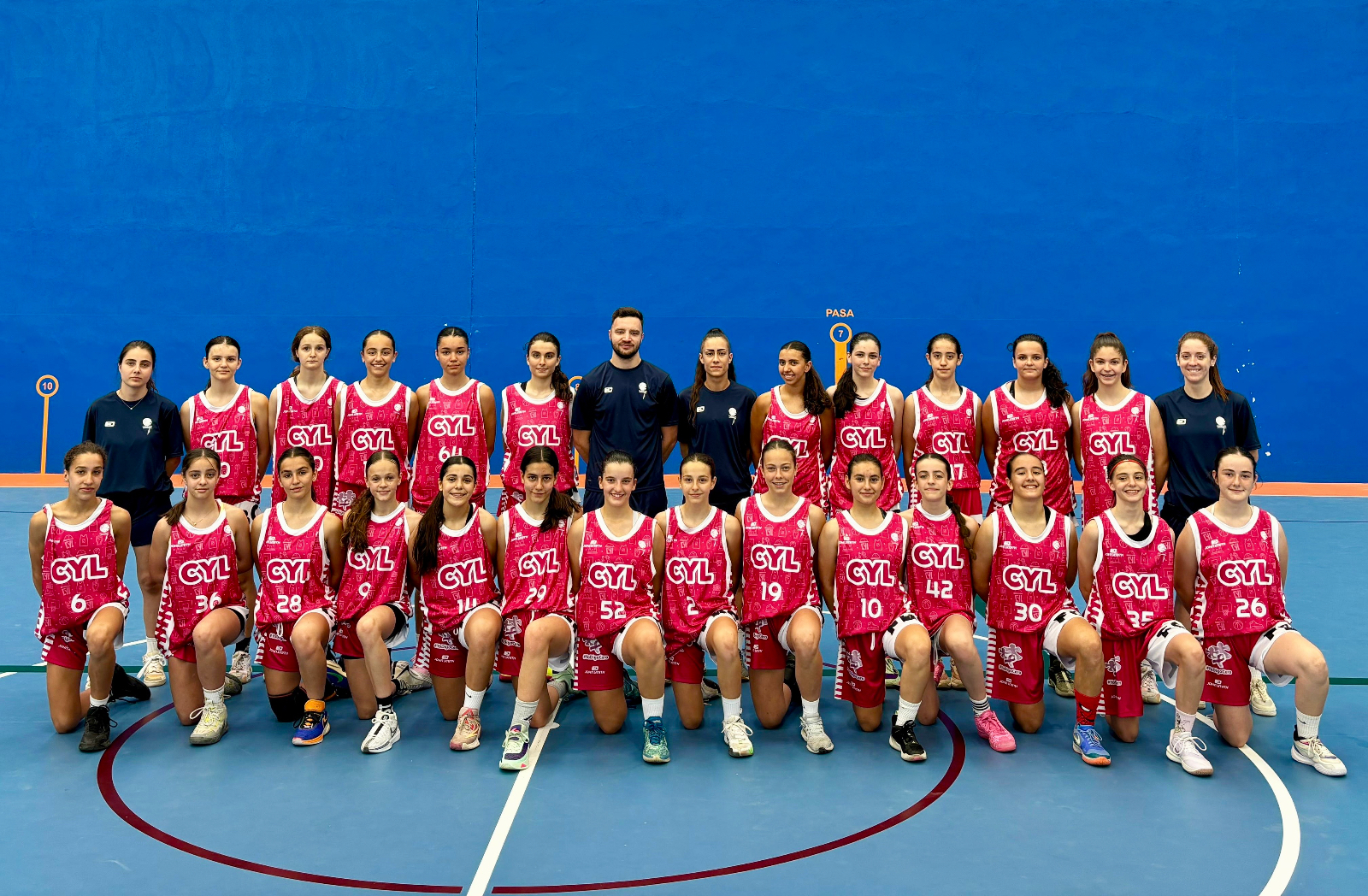Peñaranda acoge a las selecciones femeninas infantil y cadete de CyL de baloncesto