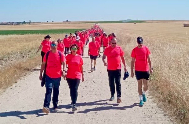 Masiva respuesta solidaria al VII Paseo Saludable de Paradinas