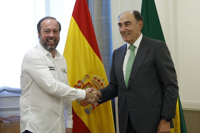 El ministro de Energía de Brasil se reúne con Ignacio Galán y visita la planta de hidrógeno verde de Iberdrola