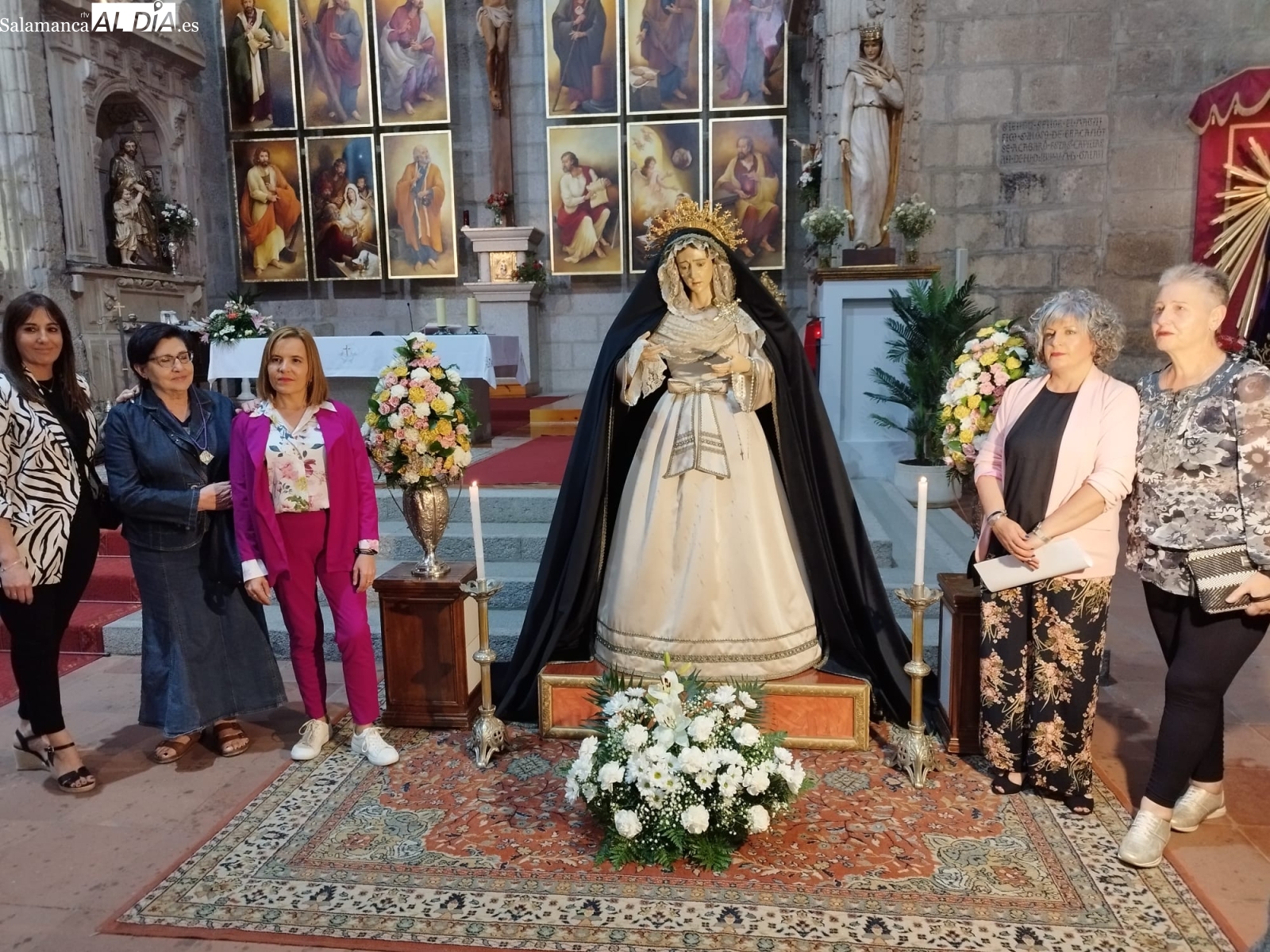 Nuestra Señora de la Soledad se muestra en su esplendor original tras someterse a un proceso de reestructuración 