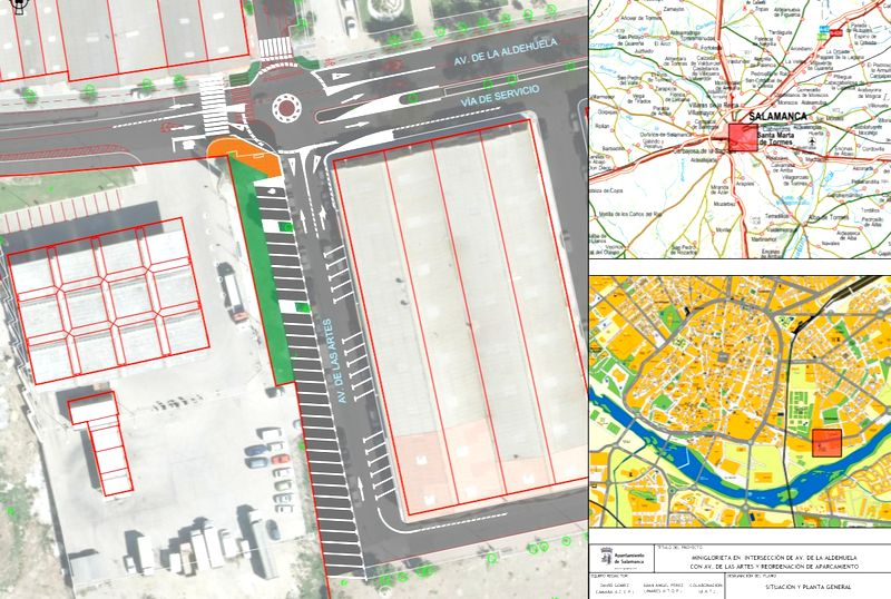 Nuevo aparcamiento gratuito en superficie en Salamanca