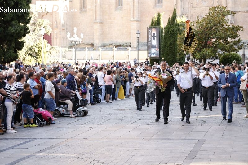 Ofrenda floral y musical al patrón de Salamanca