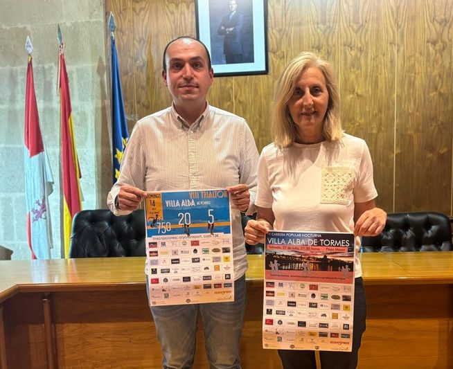 Abierto el plazo de inscripción para el triatlón y la carrera nocturna en Alba de Tormes
