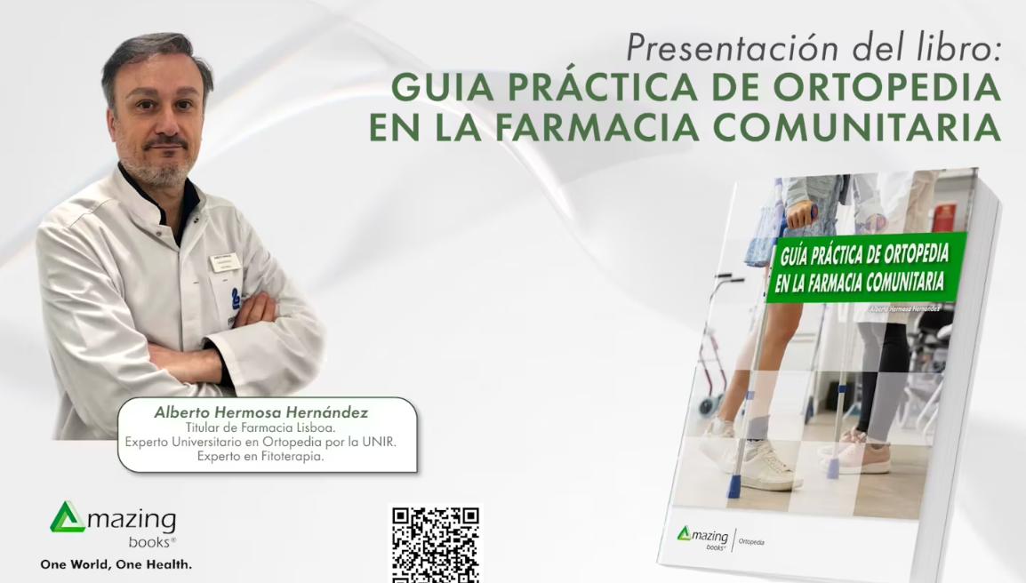 Alberto Hermosa Hernández publica la ‘Guía práctica de ortopedia en la farmacia comunitaria’