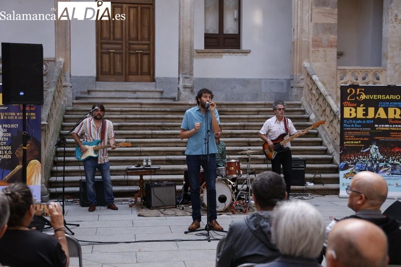 Quique Gómez Project inunda de blues el Palacio de La Salina