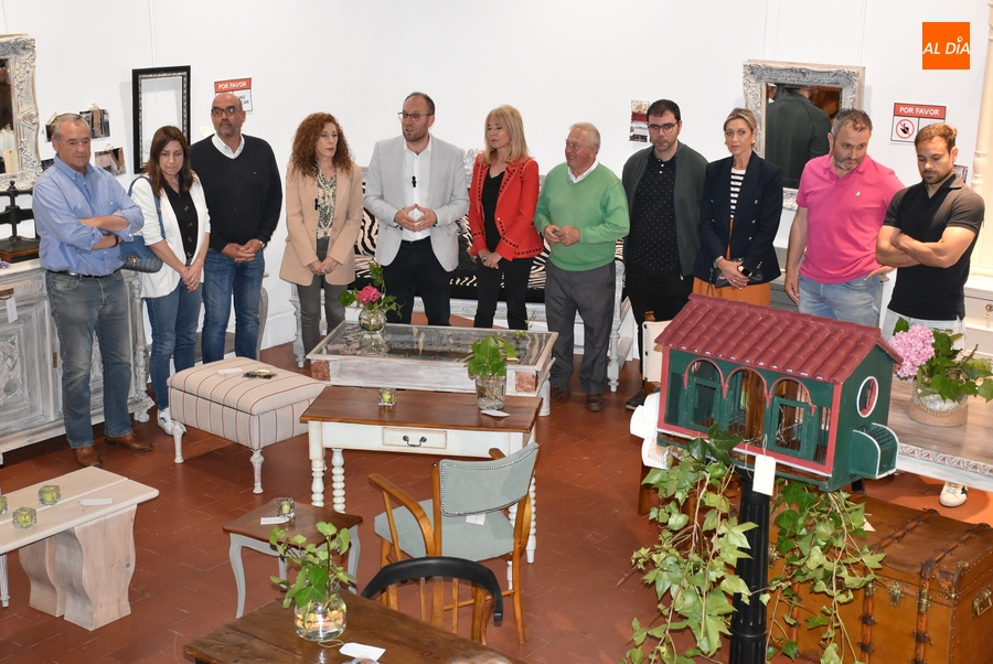 La numerosísima familia del Taller de Restauración expone parte del trabajo de todo el curso