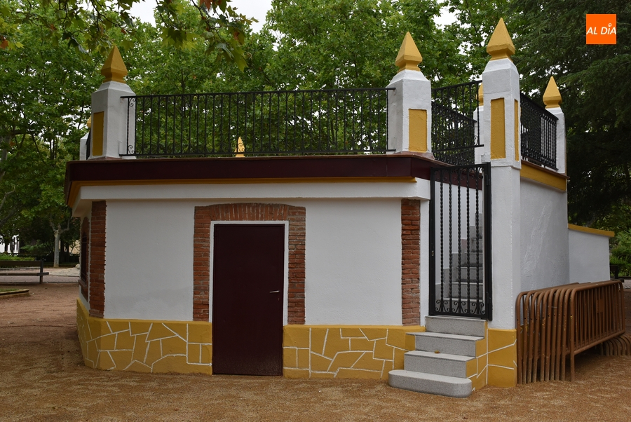 Completada la rehabilitación integral del Templete de La Glorieta