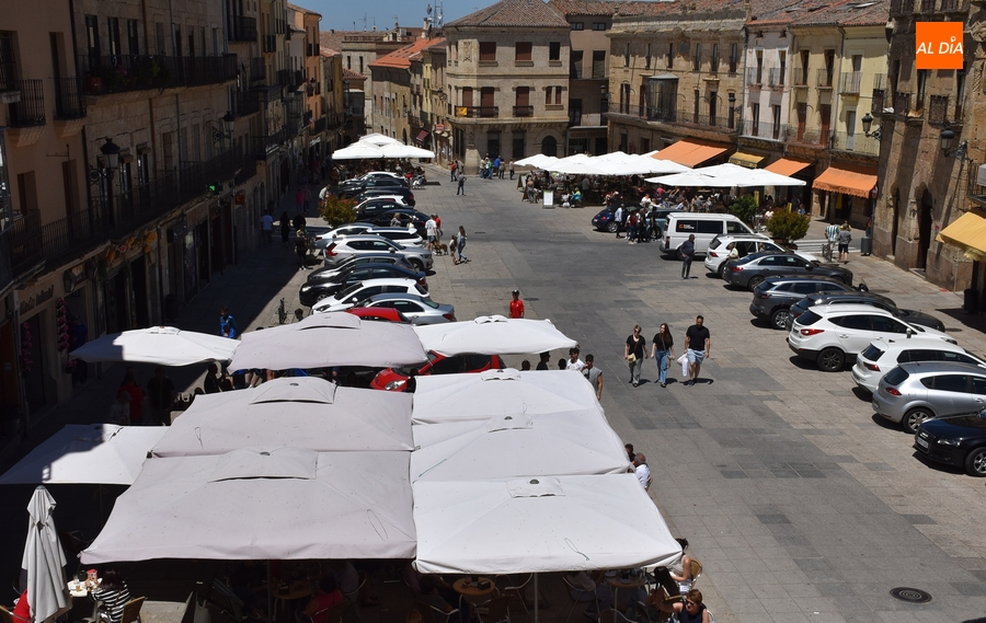 Prorrogado hasta finales de mes el estacionamiento en la Plaza Mayor mirobrigense