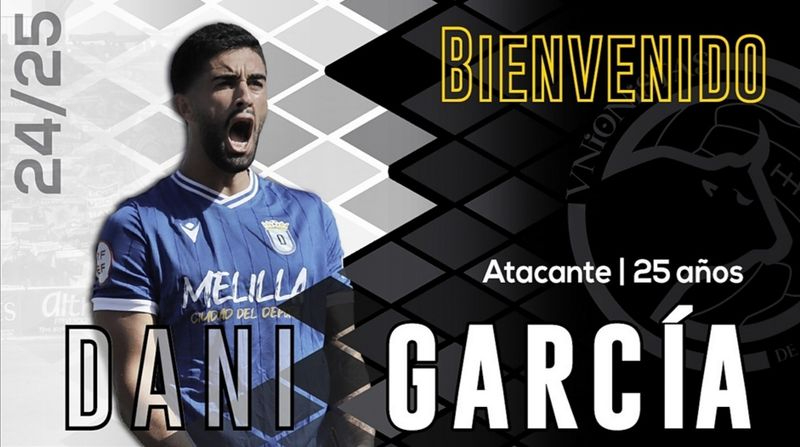 El delantero Dani García se incorpora a Unionistas