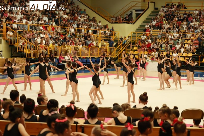 Exhibición de fin de curso del Club Rítmica Salamanca