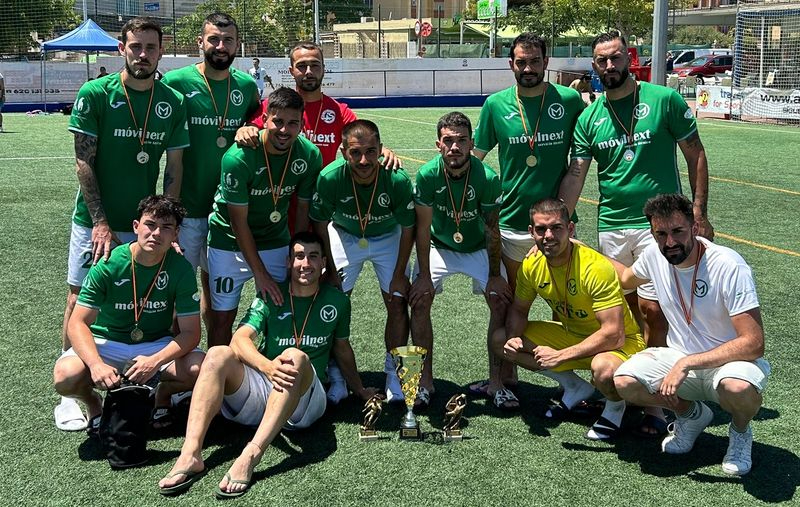 El equipo de Salamanca que es subcampeón de España de Fútbol 7