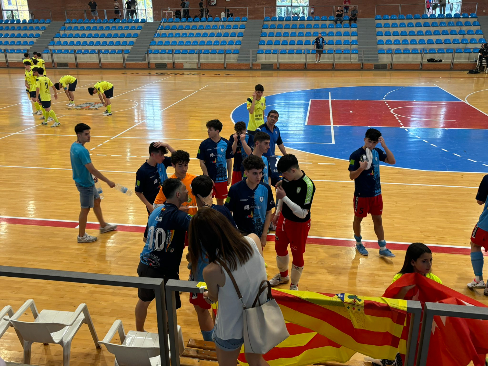 El juvenil del Salamanca FS cierra un temporadón al caer en cuartos del Campeonato de España