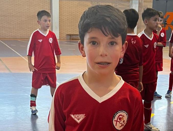 Alejandro Martín Alonso entrena con la Selección Sub’11 de Castilla y León