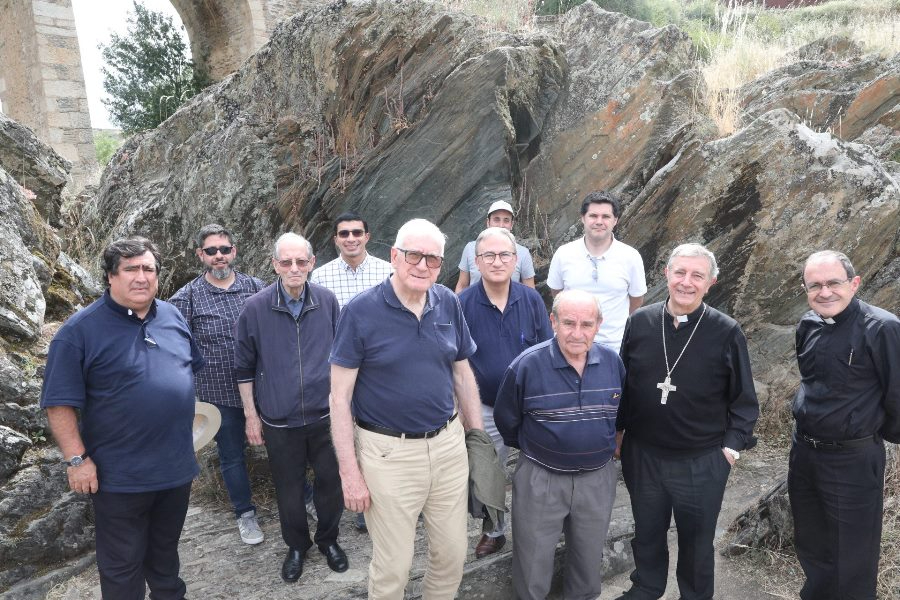 Siega Verde recibe a sacerdotes de las diócesis de Ciudad Rodrigo y Salamanca