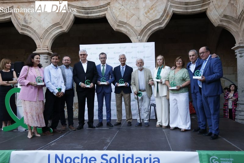 Salamanca celebra su I Noche Solidaria contra el cáncer