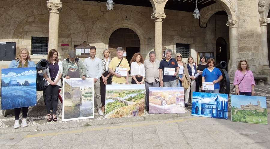 Francisco Tomás Medina Pérez logra por fin ganar el Concurso de Pintura Rápida al Aire Libre