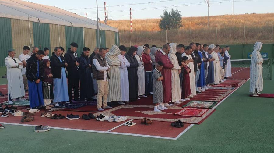 La comunidad musulmana de Miróbriga y comarca celebra la Fiesta del Sacrificio ‘Eid Al Adha’