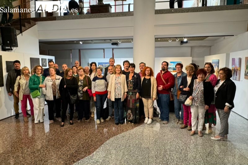 Arranca en el CDS la exposición con las obras de los talleres de Ocio y Tiempo Libre, considerados una gran terapia de grupo.