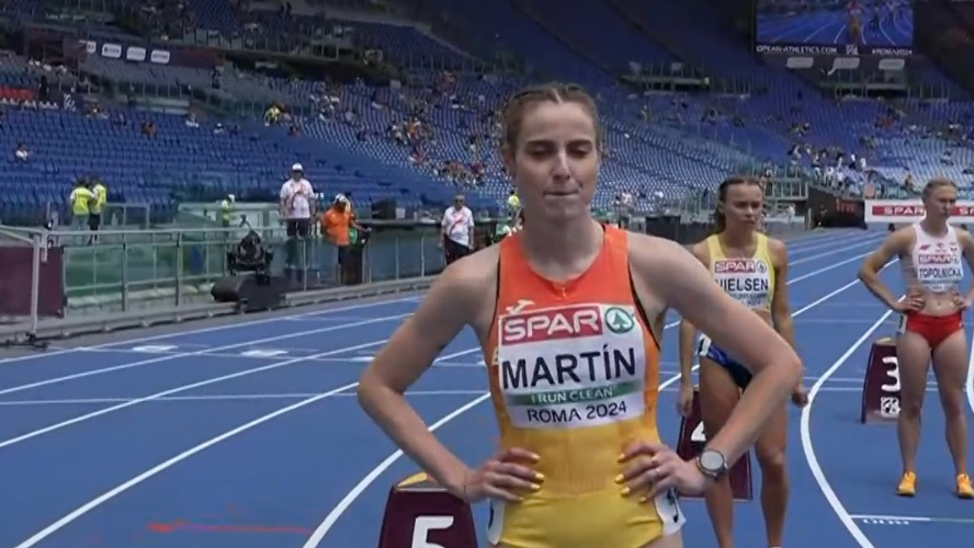 Lorena Martín bate una nueva marca personal en Madrid y acaricia los Juegos Olímpicos