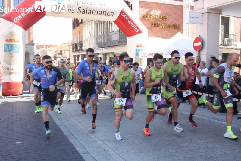 Jorge Horcajo y María Jesús Martín se llevan el disputado VII Duatlón Cross Ciudad de Peñaranda