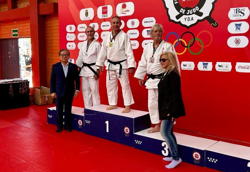El salmantino que ha ganado dos copas de España e irá al Mundial de Judo de Veteranos 