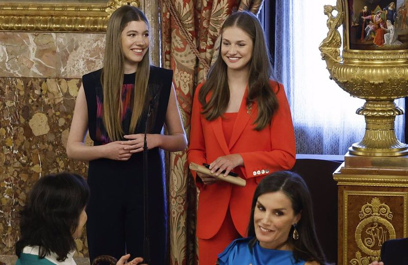 El discurso sorpresa de la Princesa Leonor y la Infanta Sofía que emocionó a Felipe VI