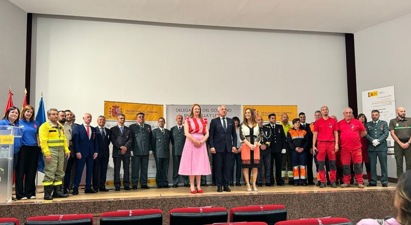 Entrega de las Medallas al Mérito de la Protección Civil en Castilla y León