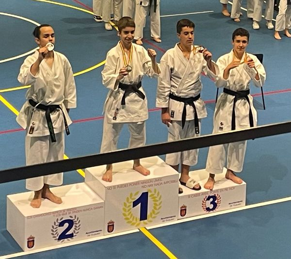 Oliver Fernández se lleva el Bronce en el Campeonato Provincial de Karate 