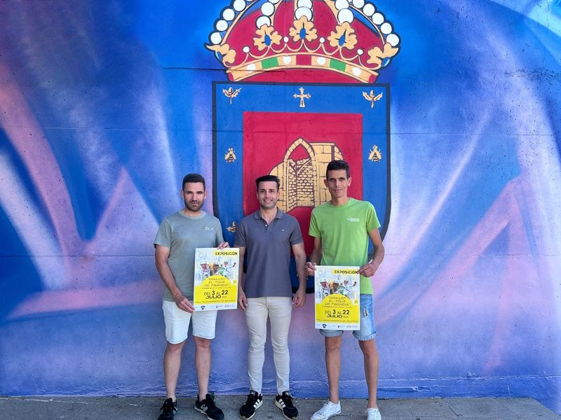 Exposición de maillots del Tour de Francia en el Ayuntamiento de Guijuelo