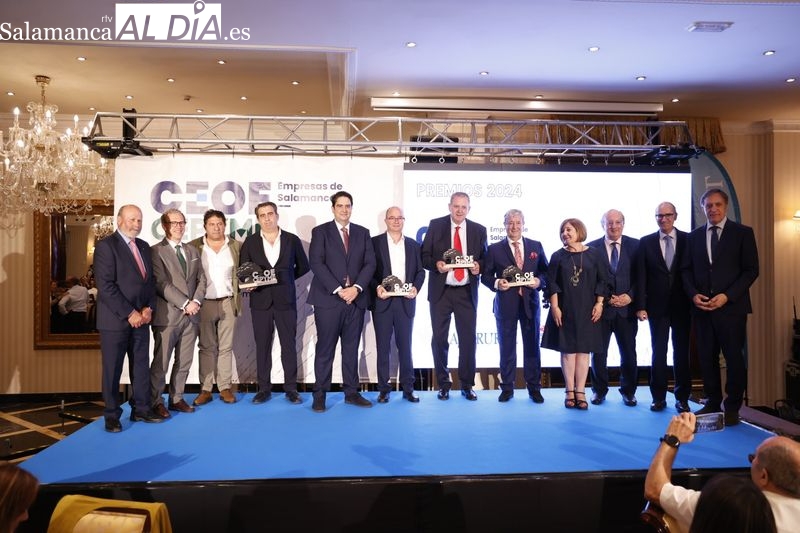 CEOE CEPYME Salamanca reivindica el papel del empresario como motor económico en sus premios anuales