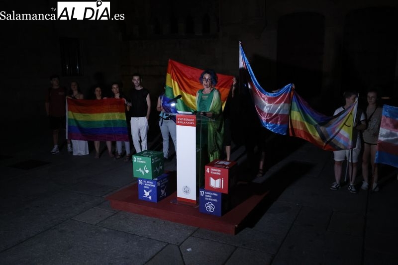 Un fallo técnico impide la iluminación de la Fachada Rica por el Orgullo 