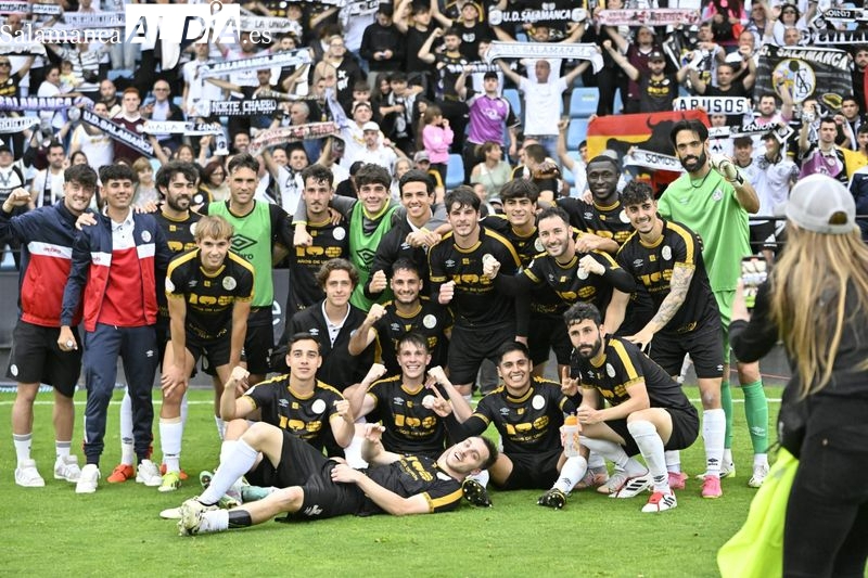 El Salamanca UDS ya tiene previsto el plan de fiesta por si asciende e iría al Ayuntamiento el lunes 24 a las 19:00 horas