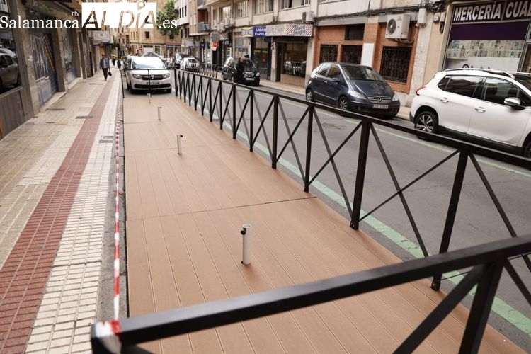 Cuenta atrás para las nuevas terrazas de Van Dyck: Es un alivio