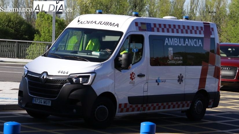 Herido un motorista tras la colisión con un turismo en Aldeatejada
