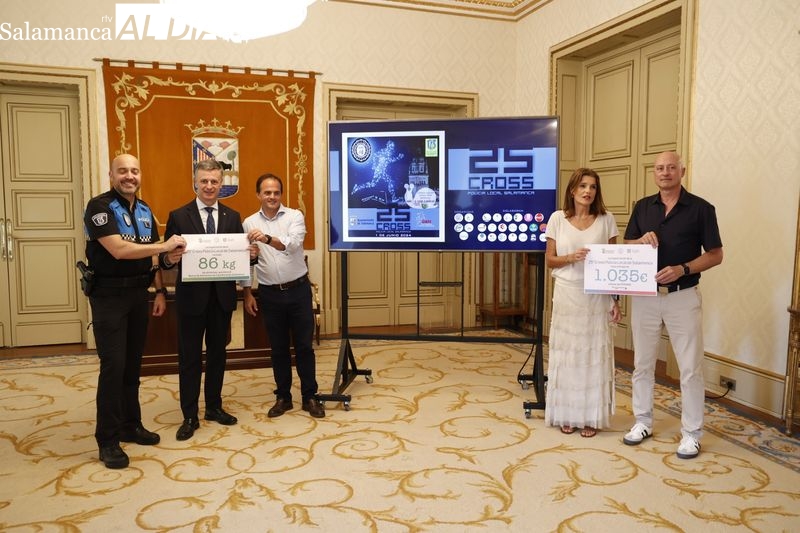 Más de 1.000 euros para Pyfano, gracias al 25º Cross de la Policía Local