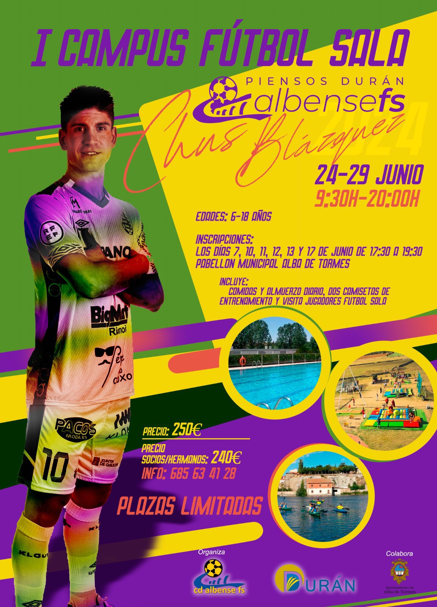 Chus Blázquez y el Piensos Durán Albense lanzan la primera edición de su Campus