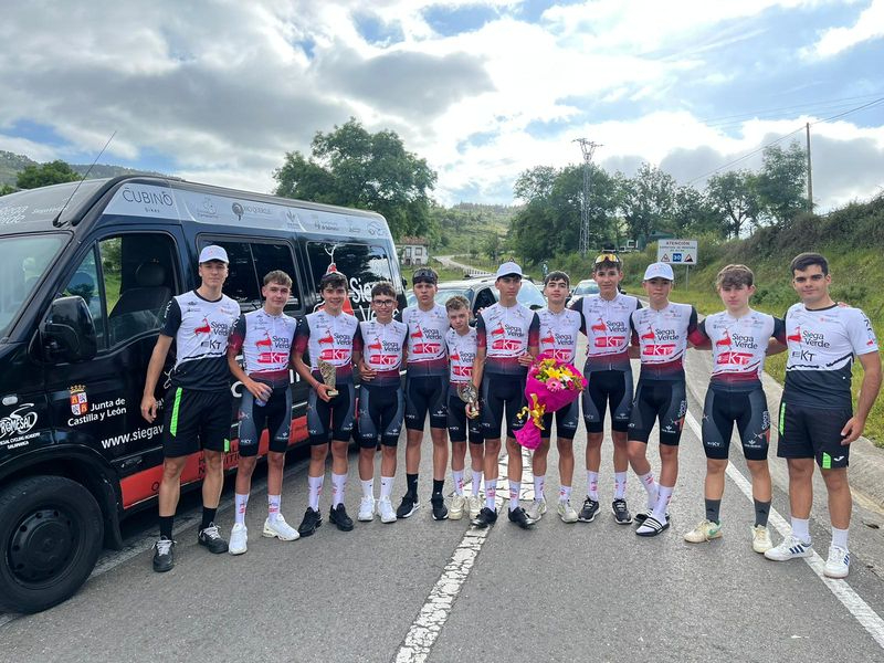 Doble pódium para el Siega Verde en Cantabria con el tercer puesto de Samuel Allen y por equipos