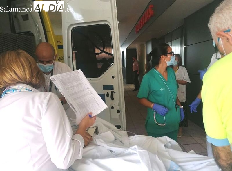 Aparatoso siniestro de tráfico en el paseo de Rector Esperabé