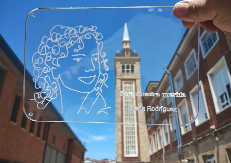 El CIFP Río Tormes acoge esta semana un homenaje a la profesora fallecida en el atropello de Comuneros