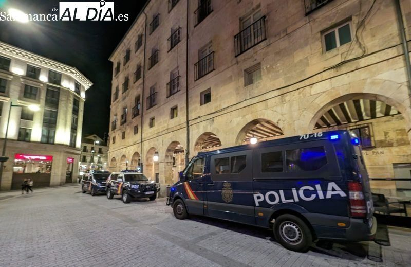 Cinco heridos tras una pelea a la puerta de una discoteca de Salamanca