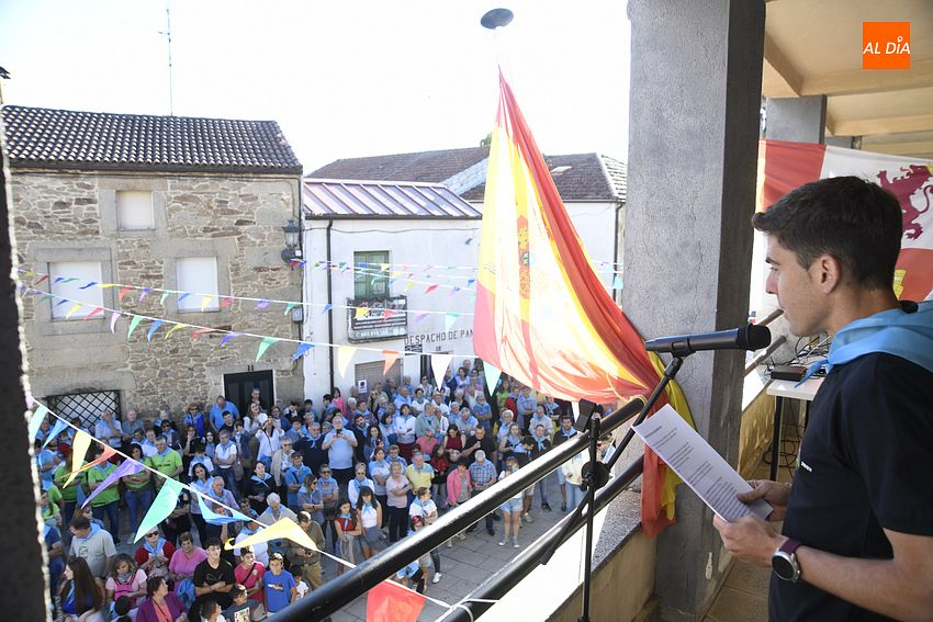 El corredor Álvaro Ramos abre con su pregón los Sanjuanes de Navasfrías