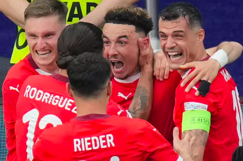 Suiza echa de la EURO a una pobre Italia (2-0)